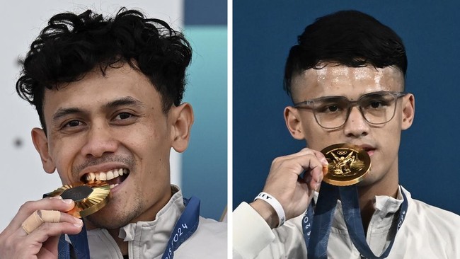 Rekap Indonesia di Olimpiade: Veddriq dan Rizki Cetak Sejarah