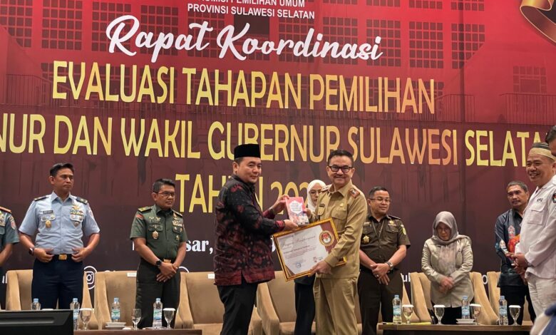 Pilkada Sulsel Berlangsung Aman, Bukti Sinergitas Penyelenggara dan Forkopimda