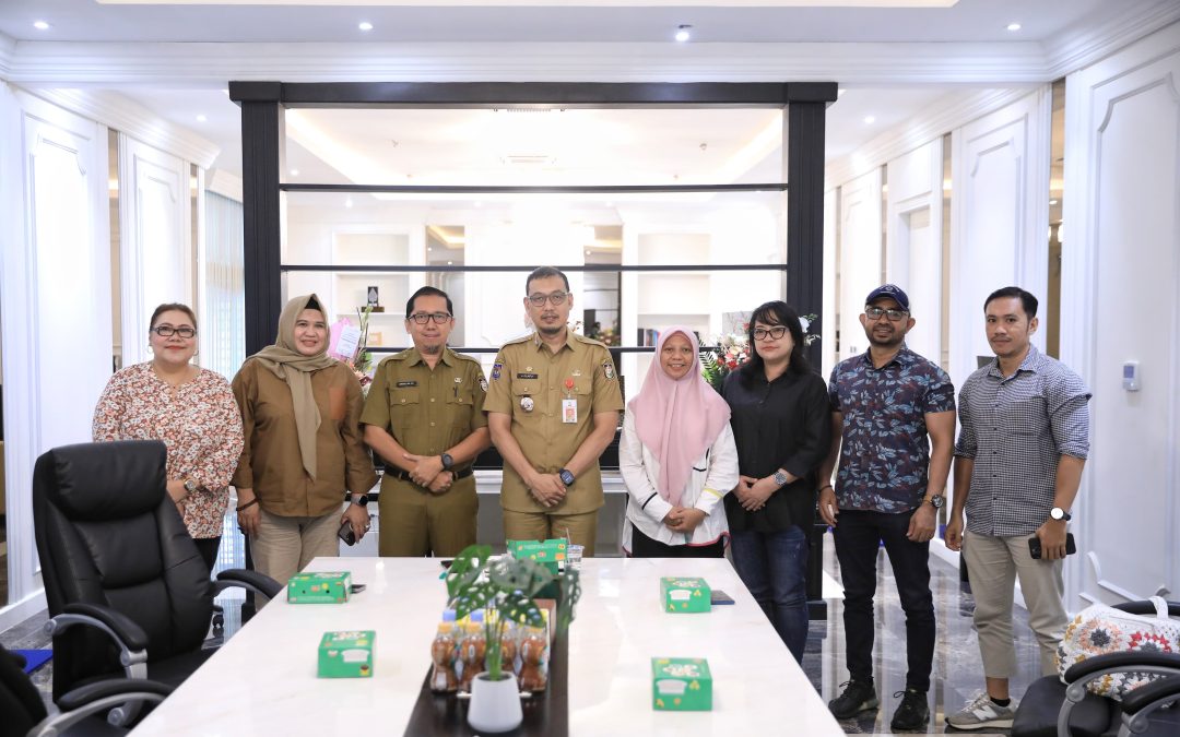 Sekda Makasssar Terima Kunjungan Sejumlah Pemimpin Media Radio dan Online di Makassar
