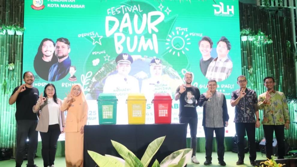 Festival Daur Bumi 2025, Langkah Nyata Makassar Menuju Kota Bebas Sampah 2029